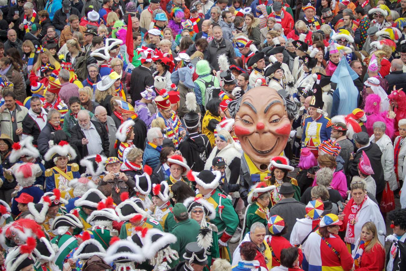 Los colores del carnaval de Dusseldorf
