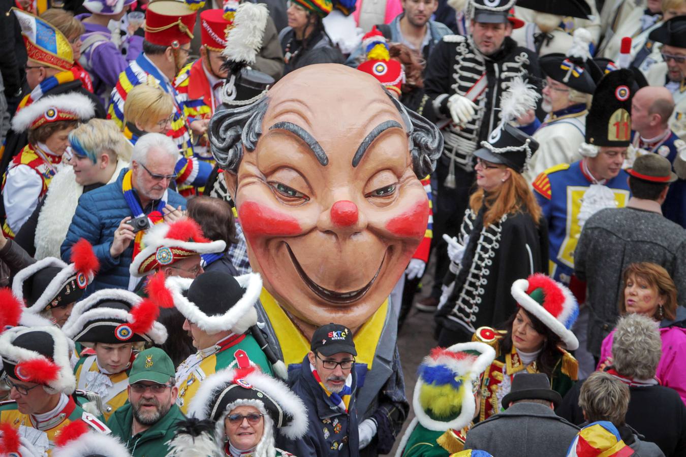 Los colores del carnaval de Dusseldorf