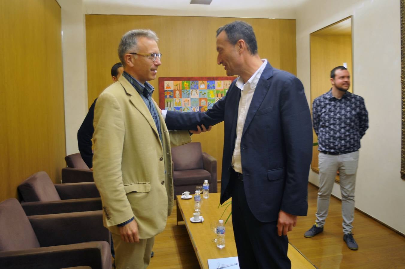 Rogelio Llanes, director general de Agricultura visita Elche