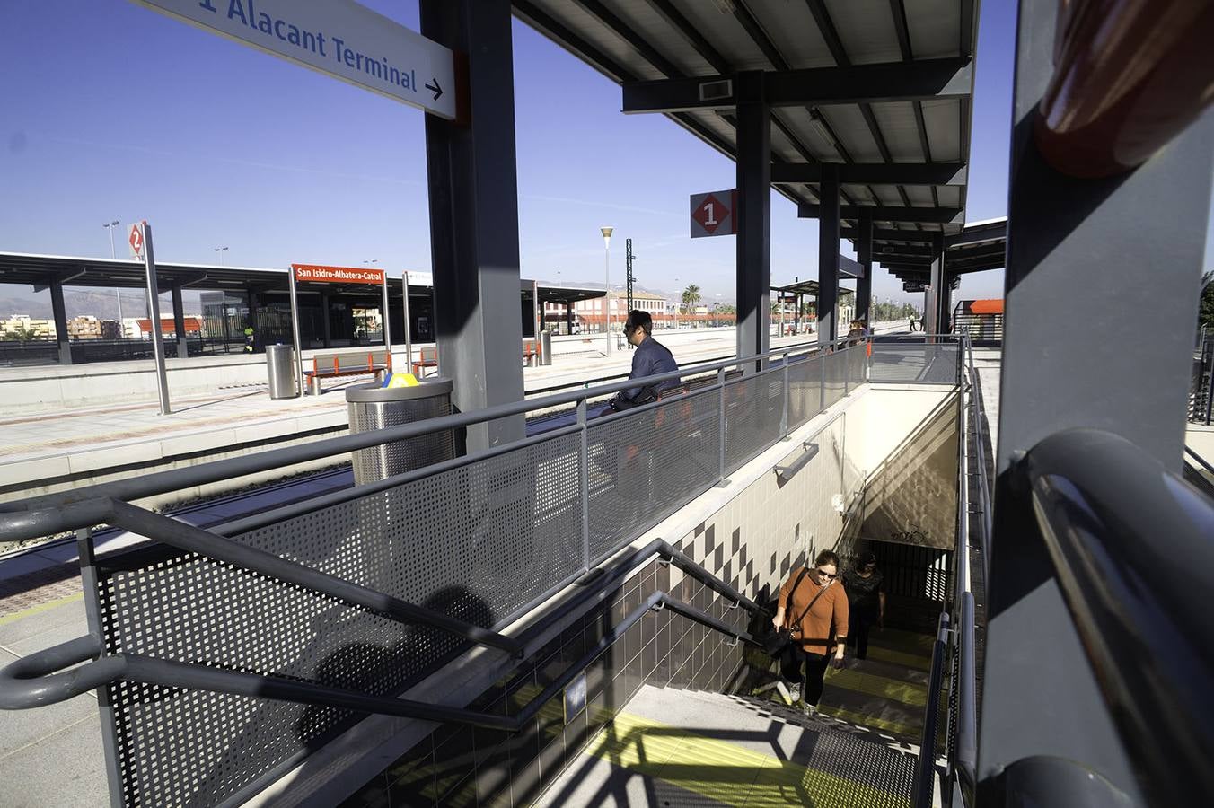 La estación de tren de San Isidro es un laberinto