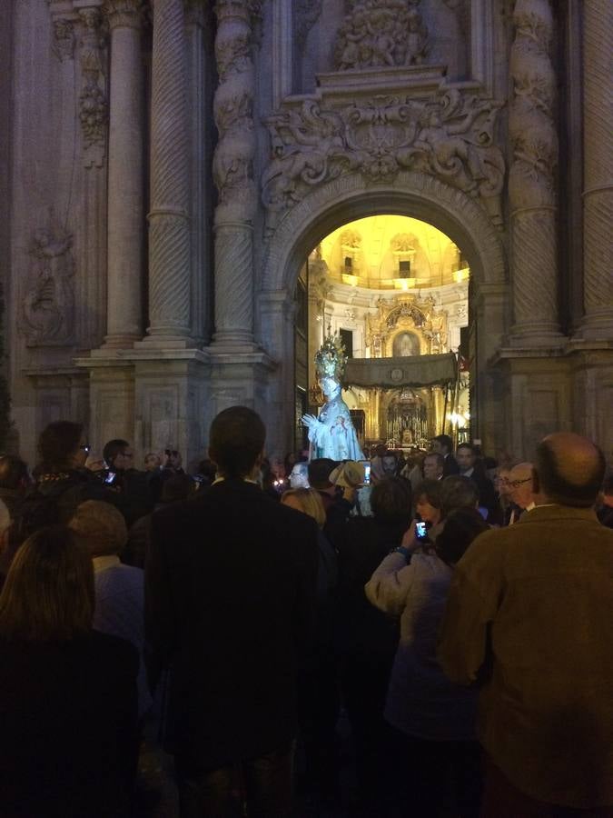 La procesión de la Virgen cierra el año jubilar