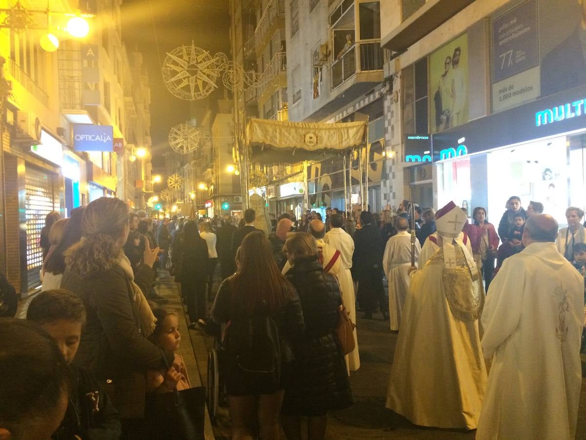 La procesión de la Virgen cierra el año jubilar