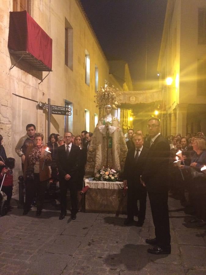 La procesión de la Virgen cierra el año jubilar