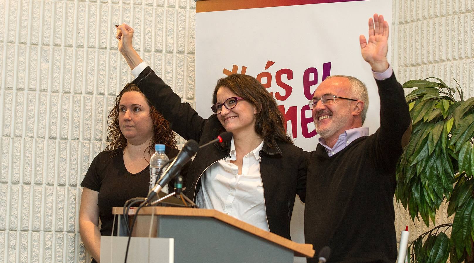 Presentación de los candidatos de Compromís-Podemos-És el momento al Congreso