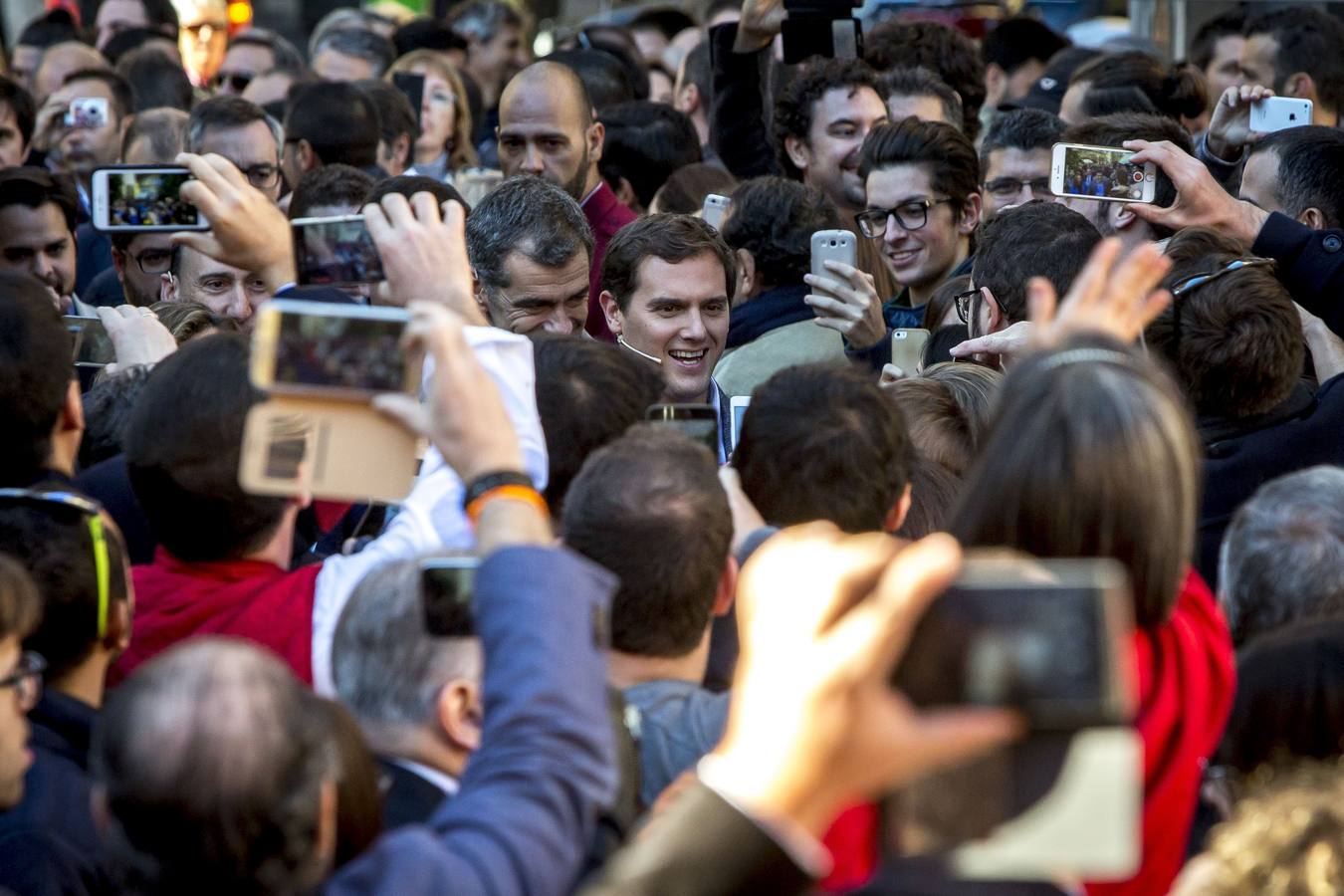 Mitin de Albert Rivera (Ciudadanos) en Valencia