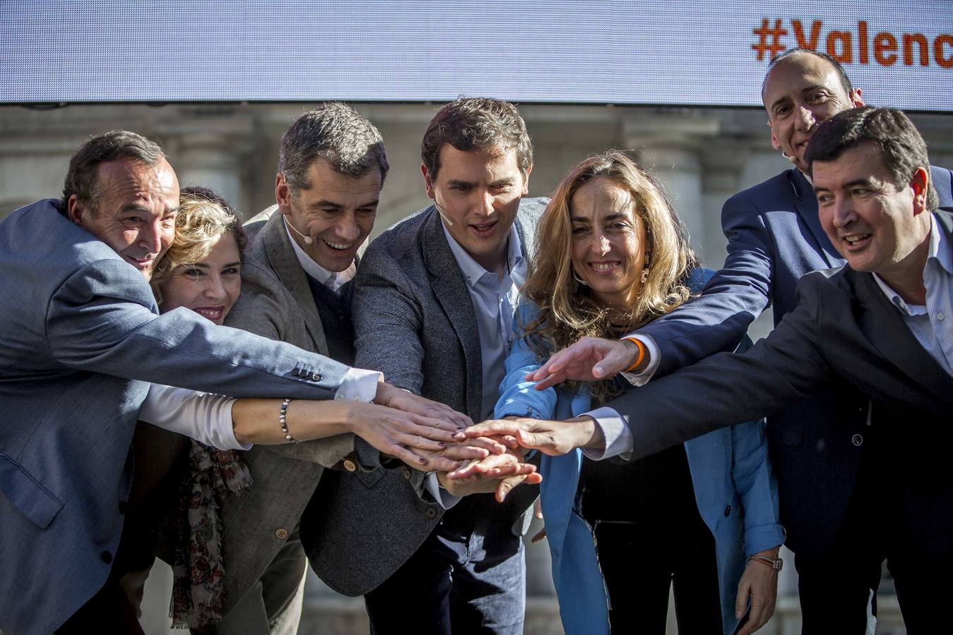 Mitin de Albert Rivera (Ciudadanos) en Valencia