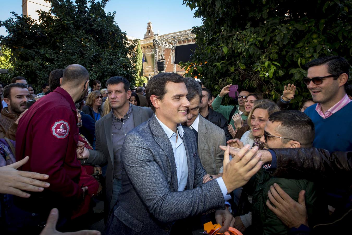 Mitin de Albert Rivera (Ciudadanos) en Valencia
