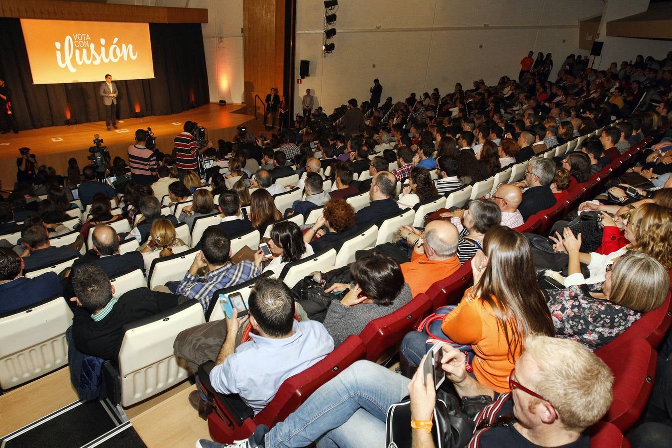 Mitin de Albert Rivera en Alicante