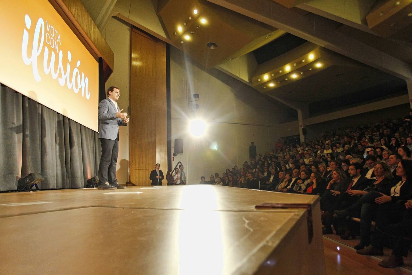 Mitin de Albert Rivera en Alicante