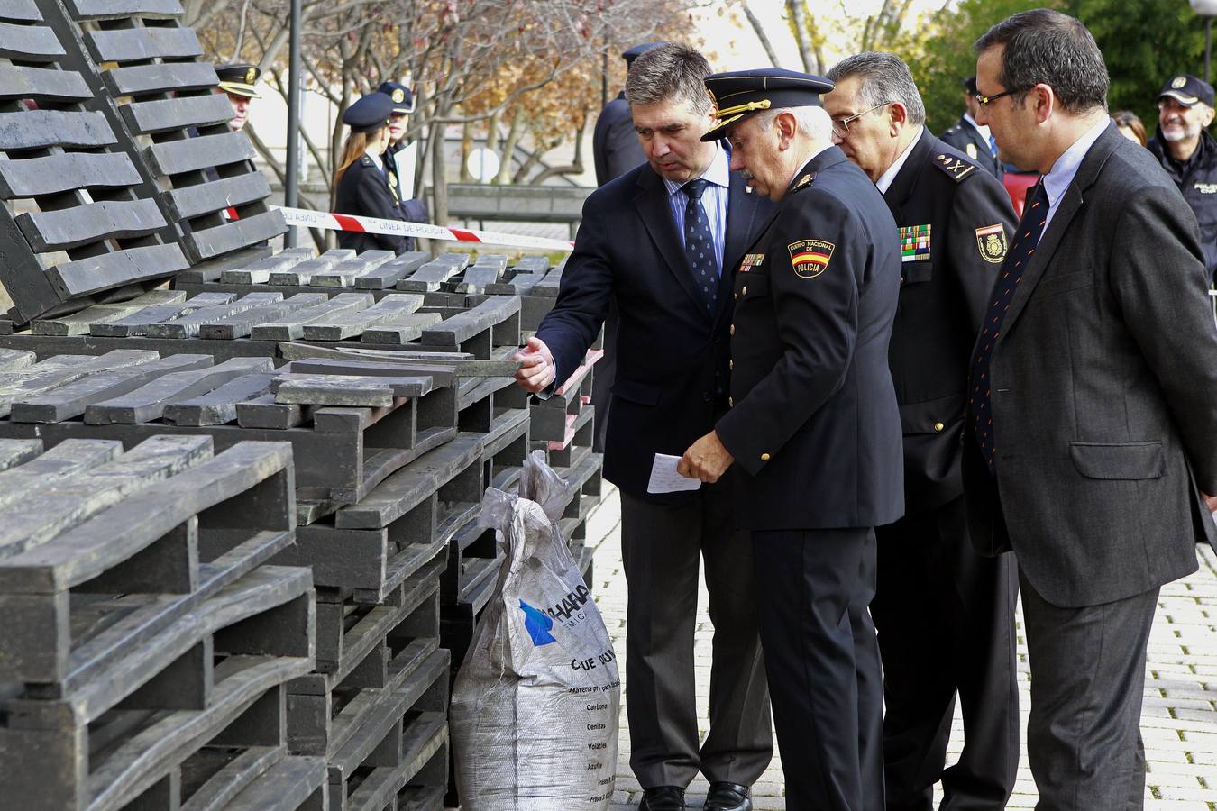 1.400 kilos de palés hechos de cocaína, interceptados en el Puerto de Valencia
