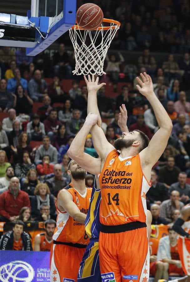 El Valencia Basket vs UCAM Murcia, en imágenes