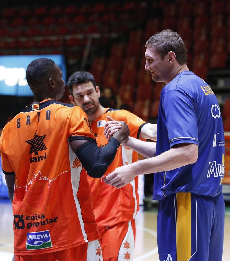 El Valencia Basket vs UCAM Murcia, en imágenes