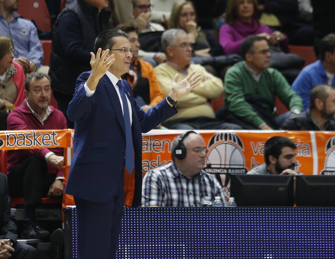 El Valencia Basket vs UCAM Murcia, en imágenes