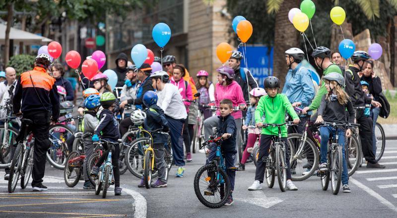 Ciclovía en Alicante