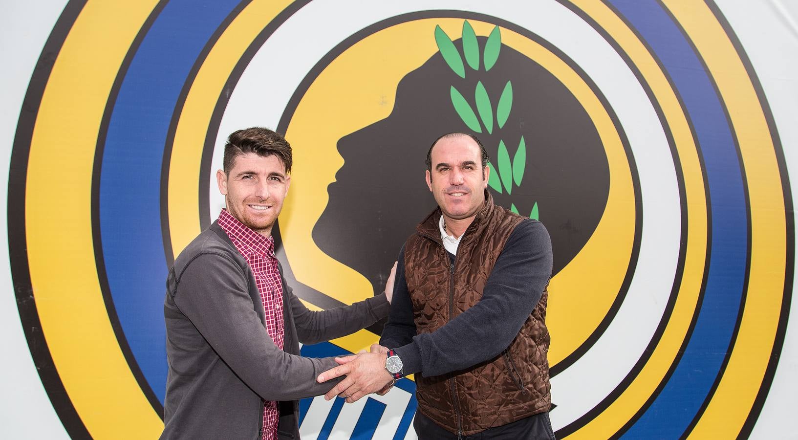 Presentacion de Javi Flores como nuevo jugador del Hercules