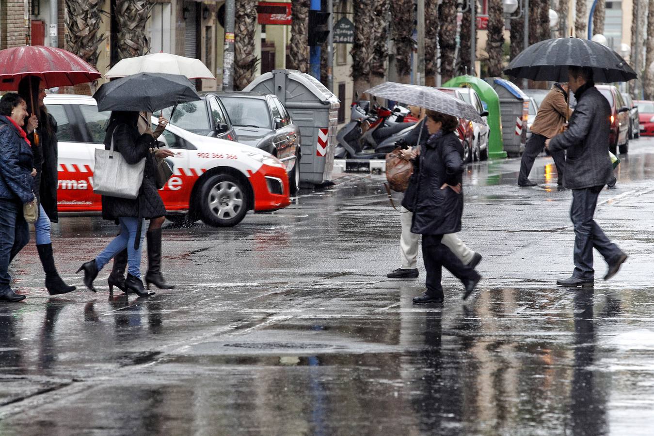 La lluvia vuelve a la provincia tras 70 días sin precipitaciones