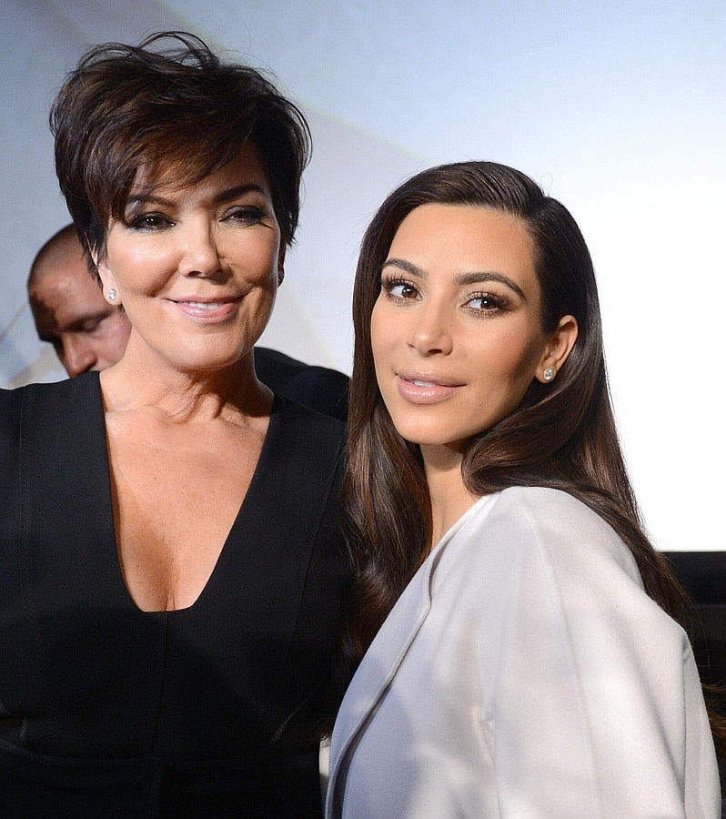 Kris Jenner y Kim Kardashian