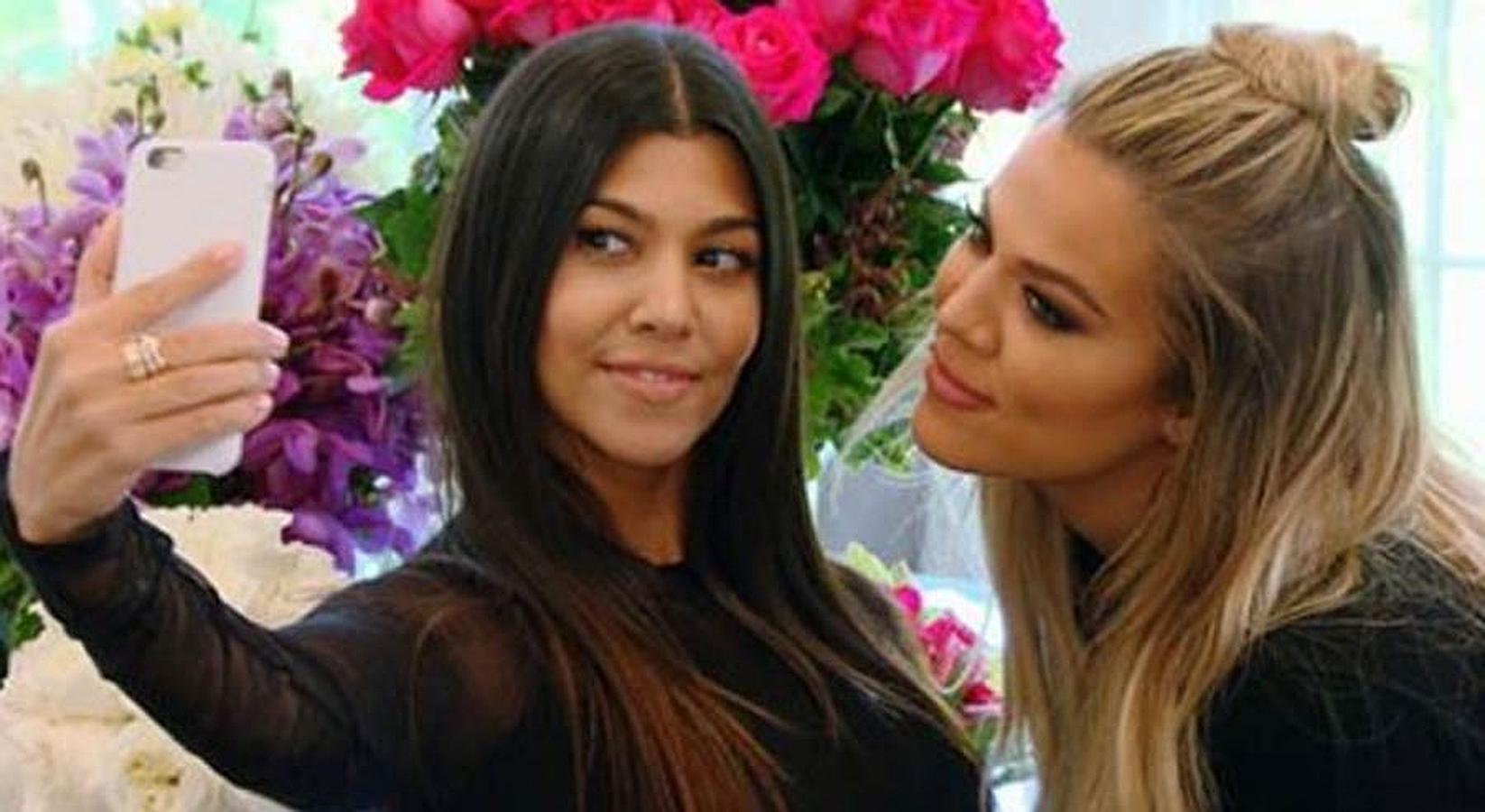 Kourtney y Khloé Kardashian