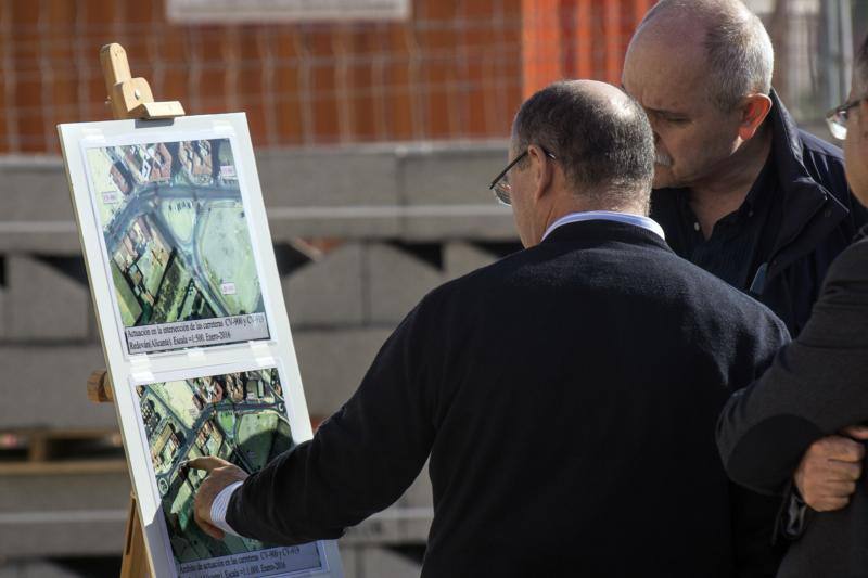 La construcción de una nueva rotonda mejorará la seguridad vial de la CV-900