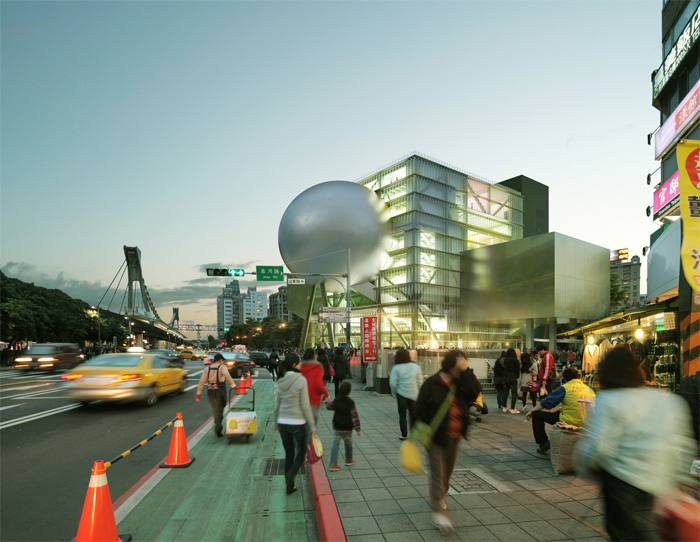 Centro de Artes Escénicas de Taipéi. Taiwan. 