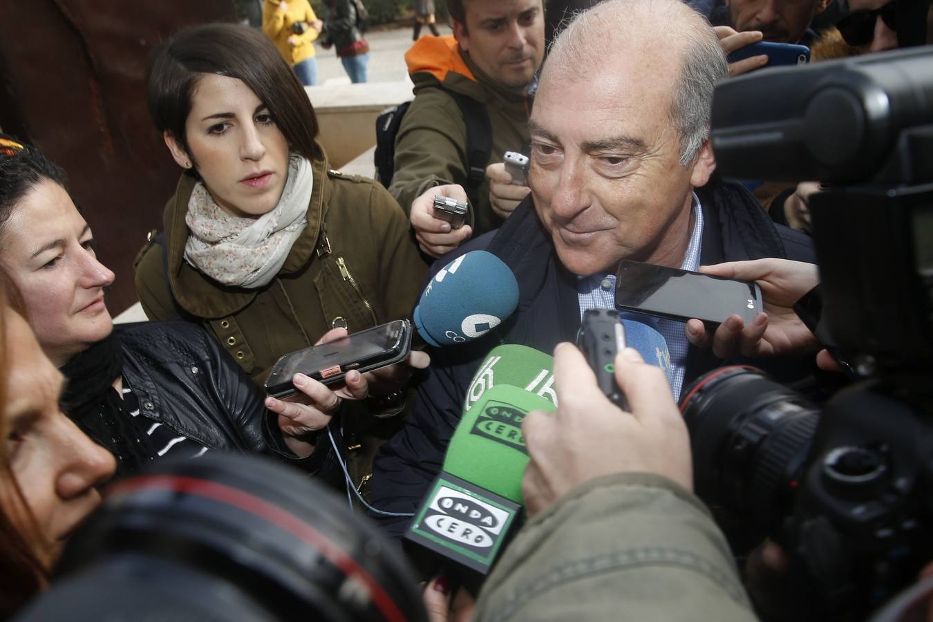 Alfonso Novo y Luis Salom declaran ante el juez