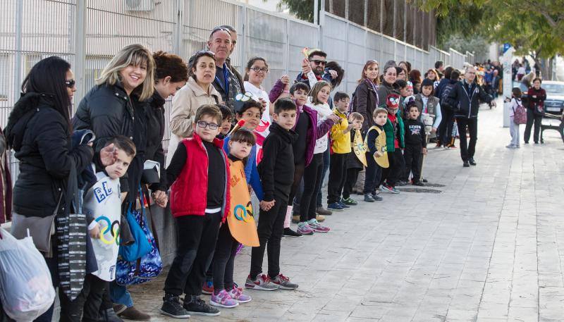 El colegio El Palmeral de Alicante se planta