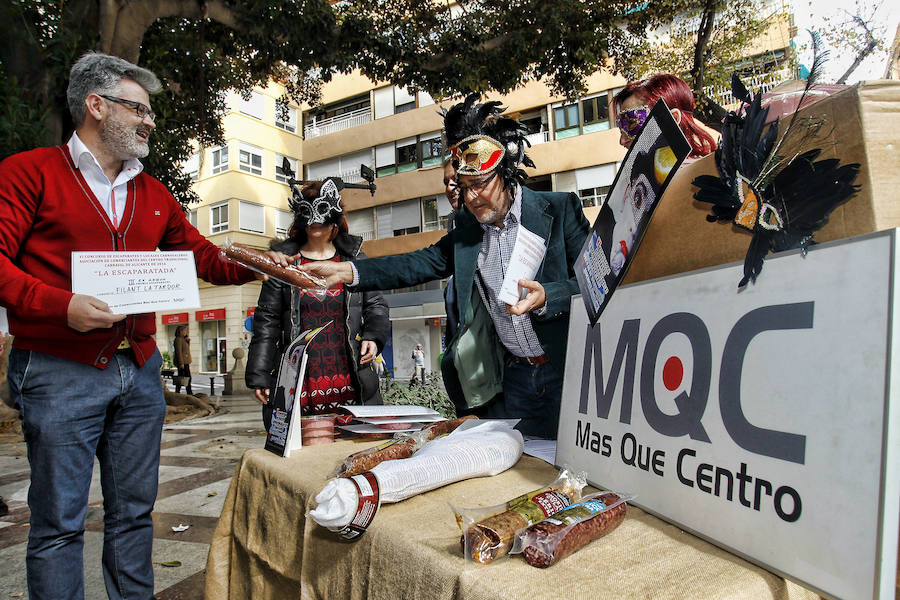 Premios del concurso de escaparates de carnaval