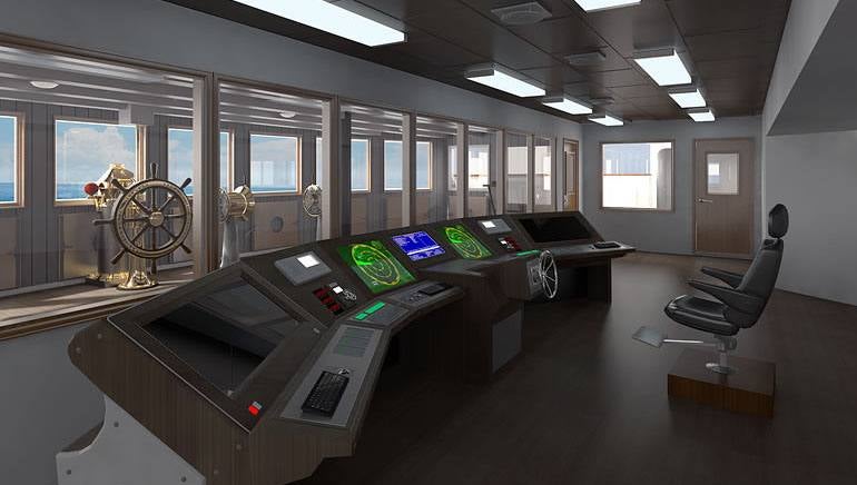 Sala de máquinas del del Titanic II. 