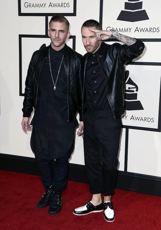 Linus Eklow y Christian 'Bloodshy' Karlsson de Galantis.