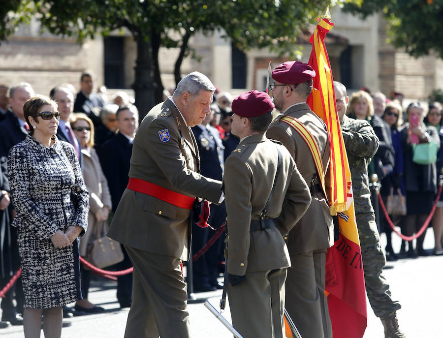 El teniente general Comas se despide como jefe del Cuartel General Terrestre de la OTAN