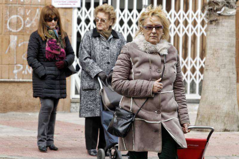 Temporal de frío y viento en la provincia