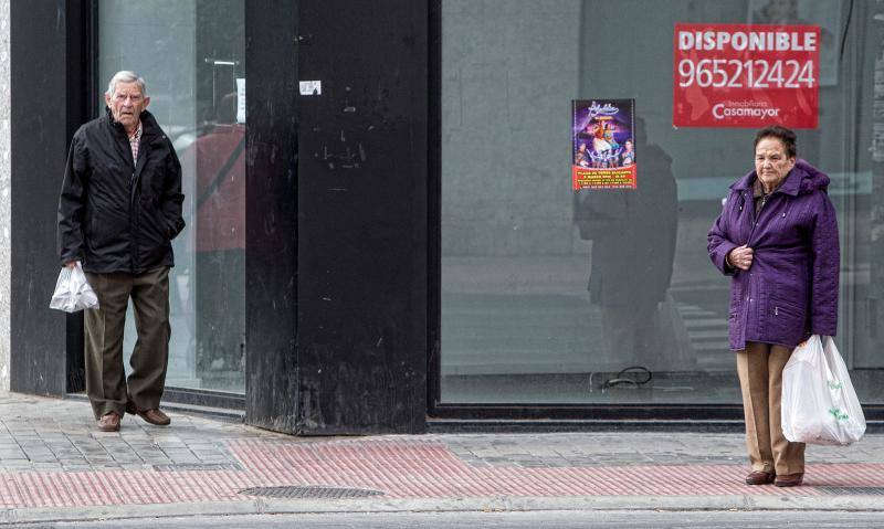 Temporal de frío y viento en la provincia