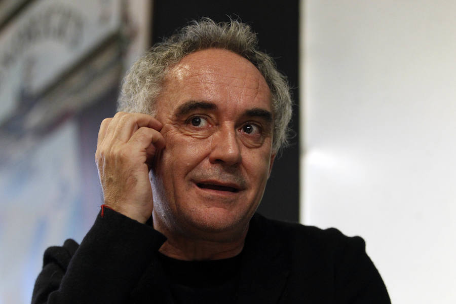 El chef Ferran Adrià