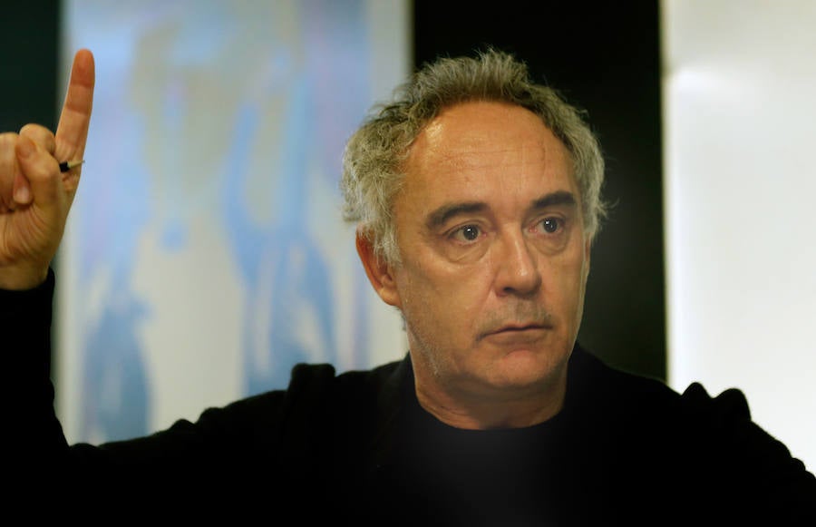 El chef Ferran Adrià