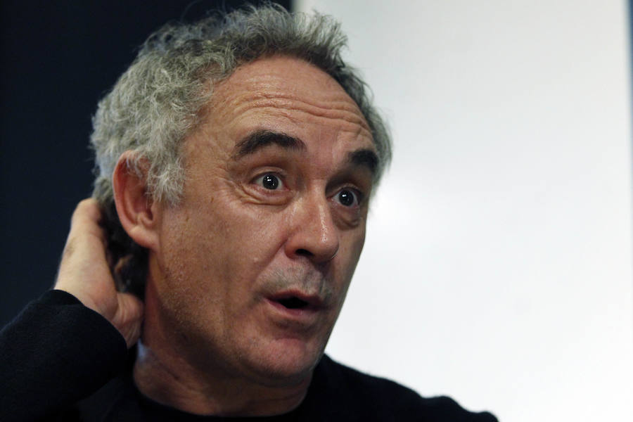 El chef Ferran Adrià