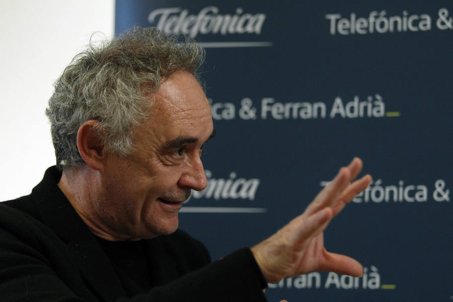 El chef Ferran Adrià