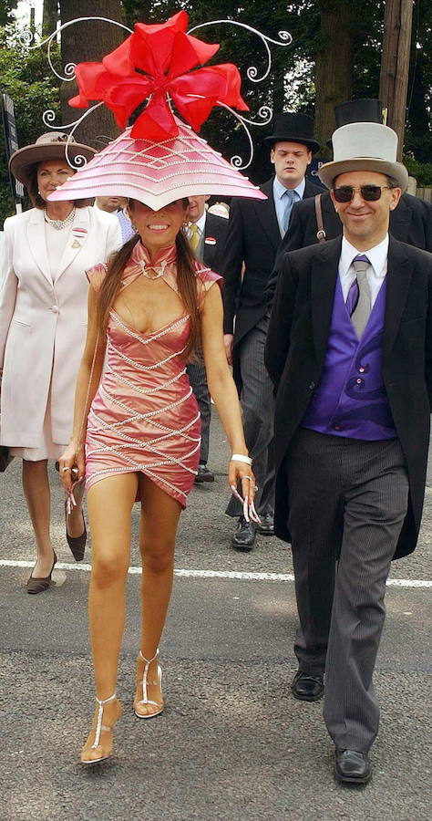 Los tocados más extravagantes de las carreras de Ascot