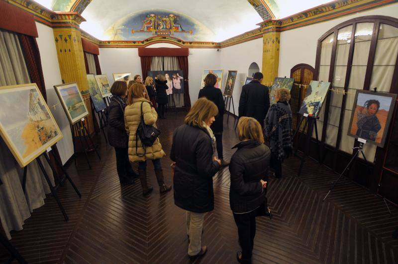 Exposición de pinturas de mujeres