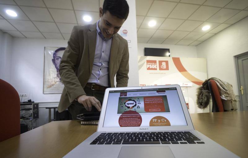 El PSOE crea una web para recoger las propuestas de los vecinos par el presupuesto