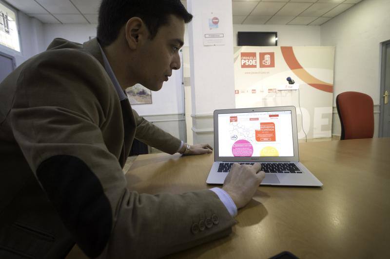 El PSOE crea una web para recoger las propuestas de los vecinos par el presupuesto