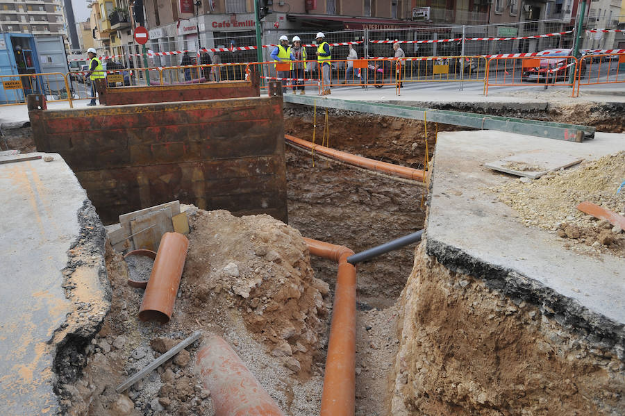 Cuenta atrás en las obras del colector de Carrús