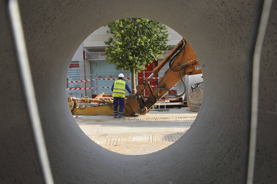 Cuenta atrás en las obras del colector de Carrús