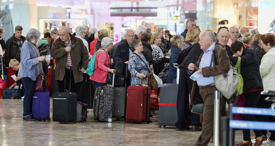 Cancelados 30 vuelos en Alicante por la huelga de controladores franceses