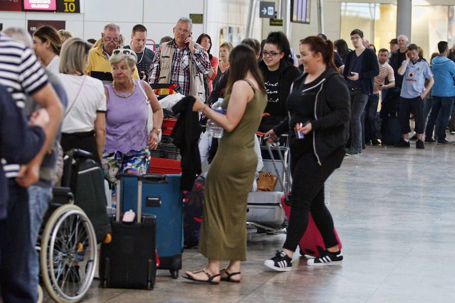 Cancelados 30 vuelos en Alicante por la huelga de controladores franceses