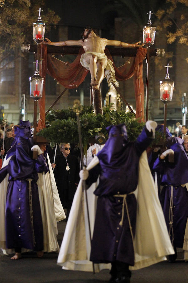 Procesión del Cristo del Hallazgo y la Virgen Dolorosa en Alicante