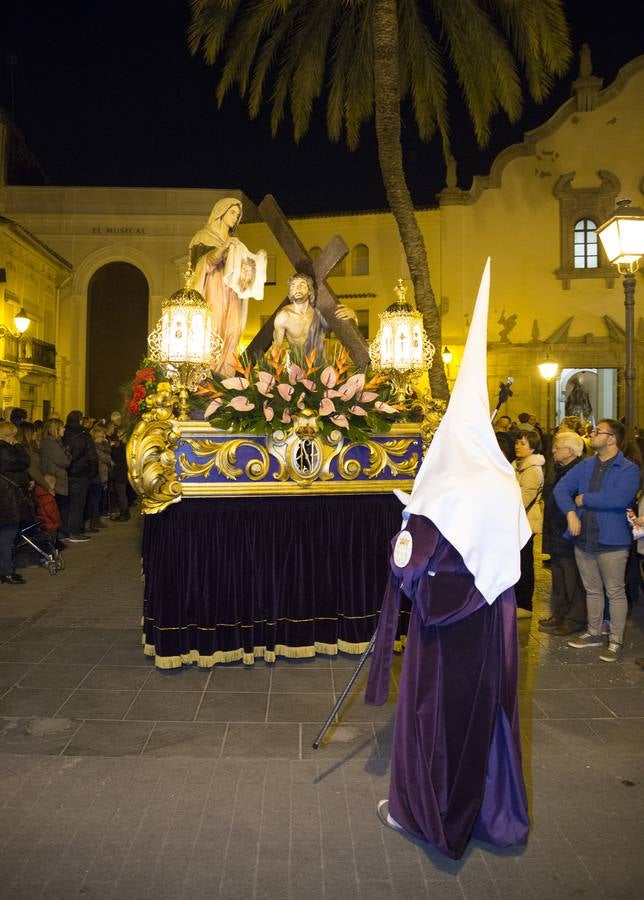 La procesión de Miércoles Santo de la Semana Santa Marinera, en imágenes