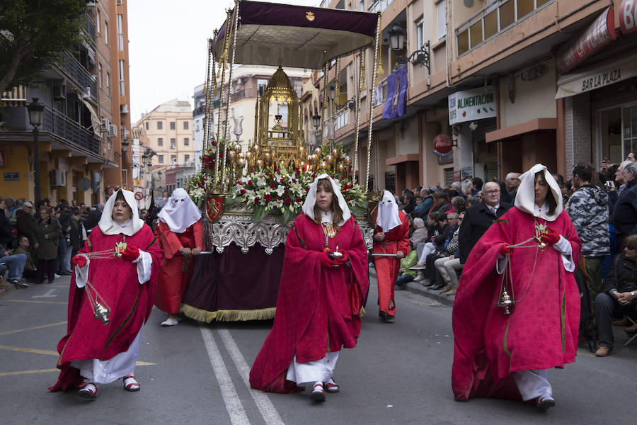 La Semana Santa Marinera celebra la Procesión general del Santo Entierro