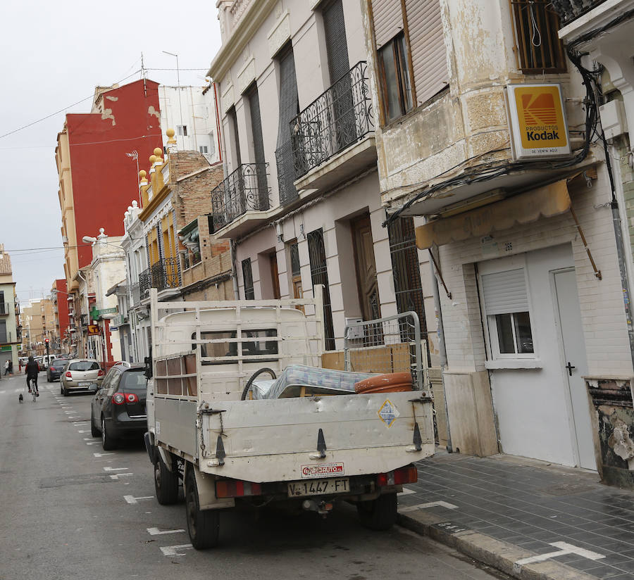 La degradación urbanística en El Cabanyal