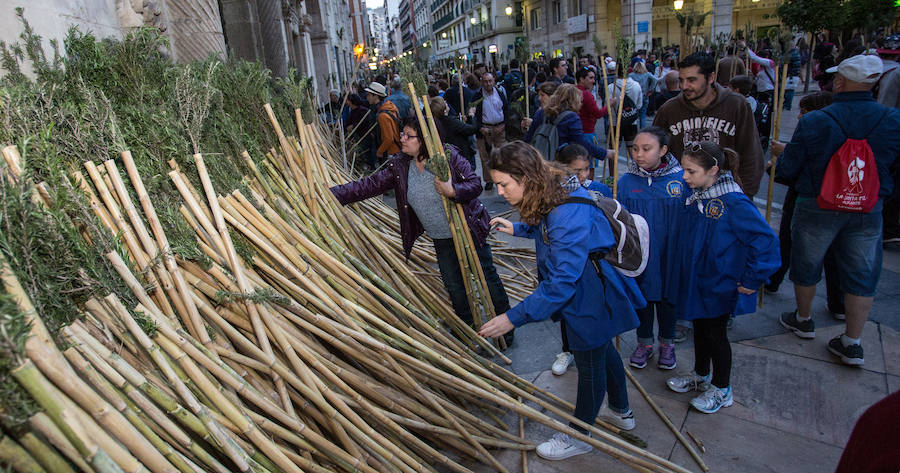 Miles de romeros participan en la Peregrina (II)