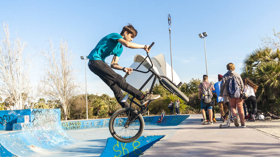 Skate y BMX en el río